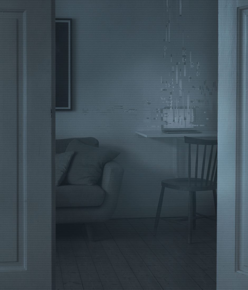 stue med stol og computer